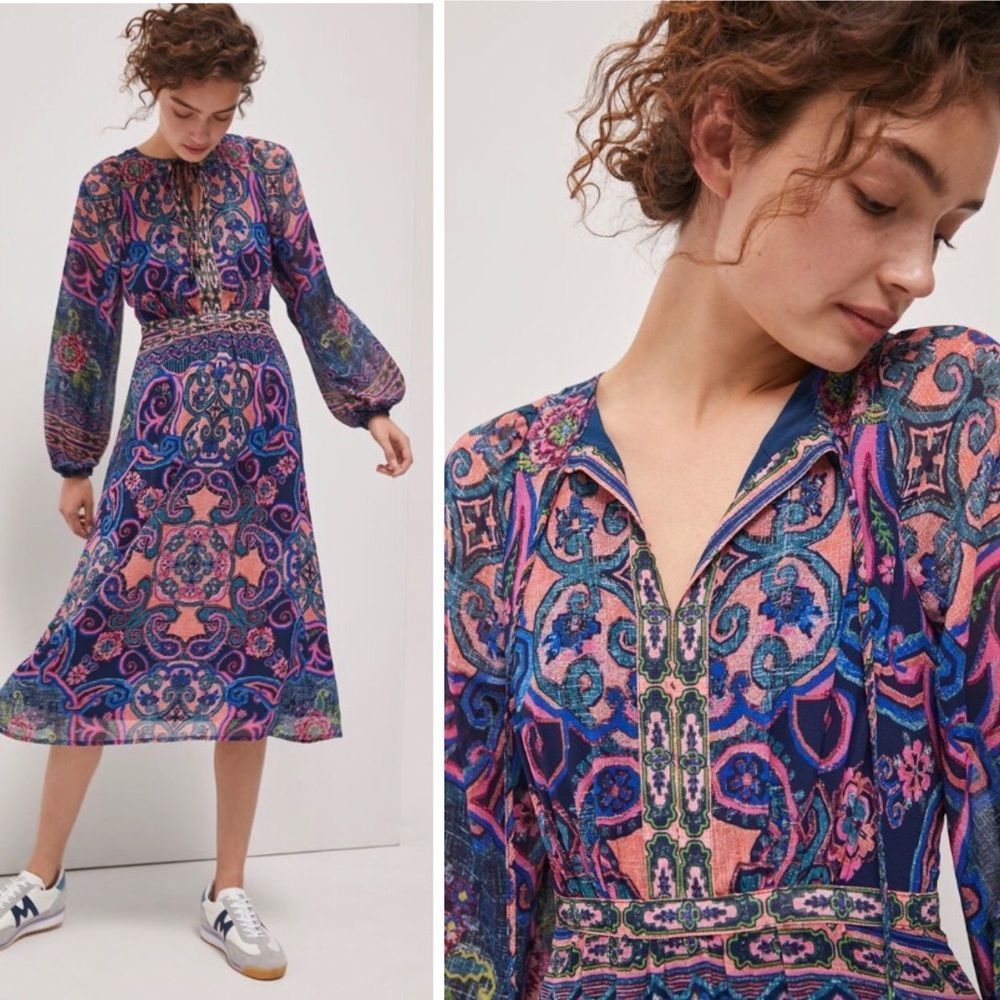 Anthropologie Sydney Maxi Dress NWT Size 10